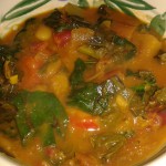Bowl of home made vegetable soup